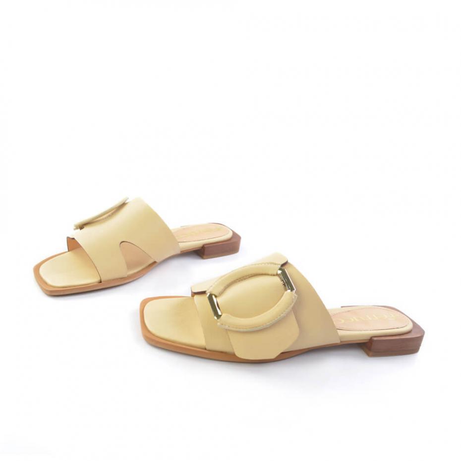 SLIDE FIVELA COURO