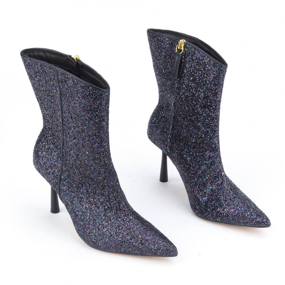 BOTA BICO FINO GLITTER