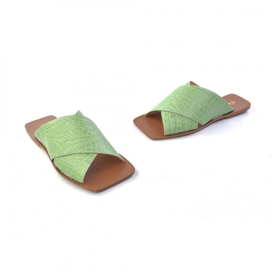 FLAT BICO QUADRADO EM X
