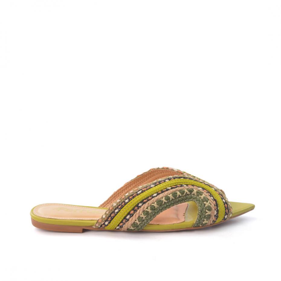 FLAT BICO FOLHA HANDMADE