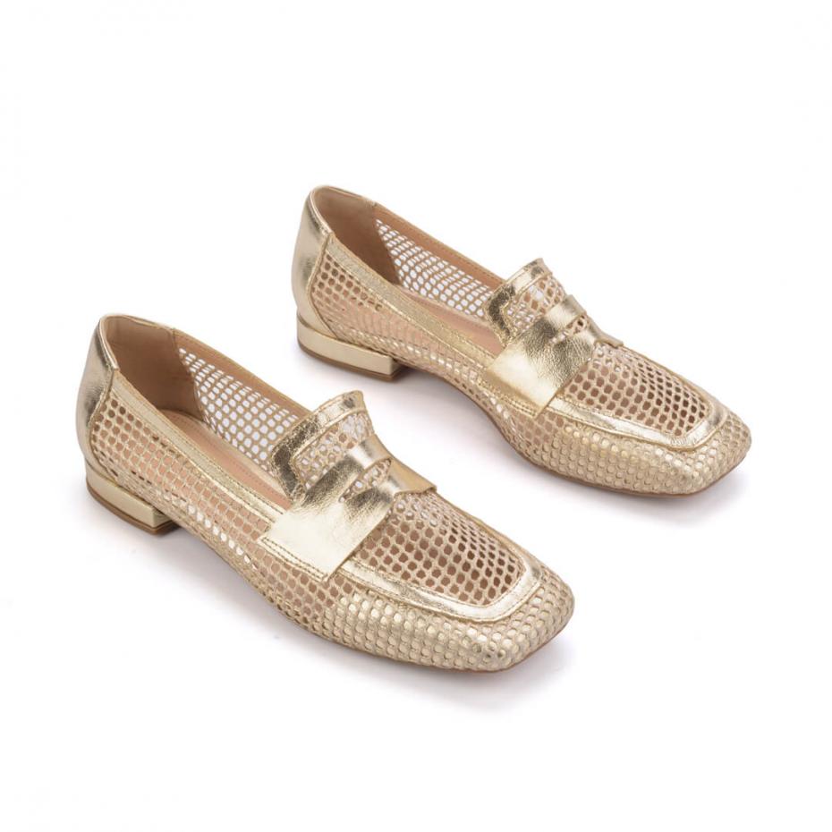 LOAFER TELA ESPORTIVA METALIZADA