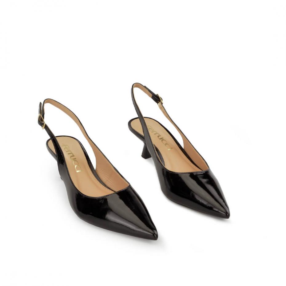 SCARPIN SLINGBACK MINIMAL KITTEN HEE