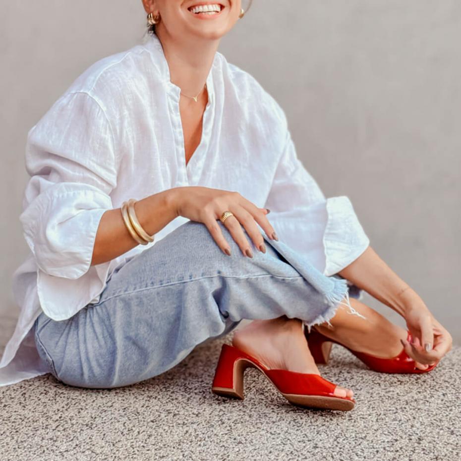 OPEN MULE SALTO MÉDIO