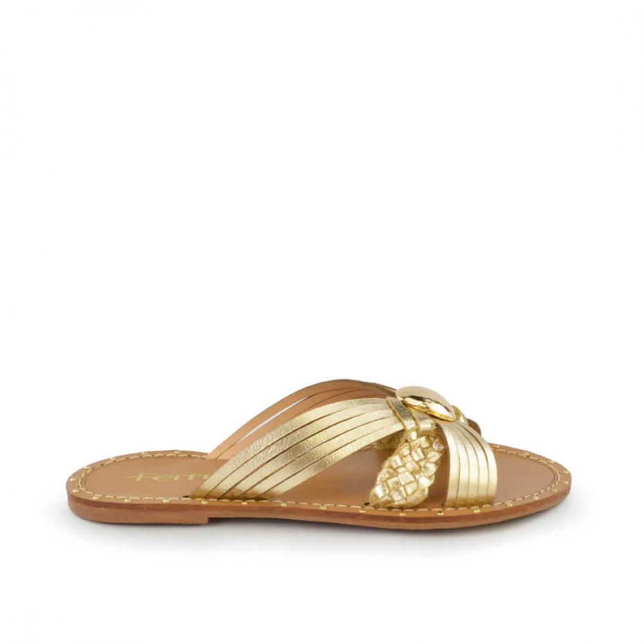 RASTEIRA SLIDE TRANÇADA METAL MARTELADO