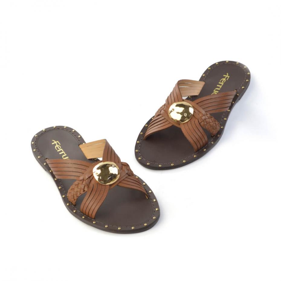 RASTEIRA SLIDE TRANÇADA METAL MARTELADO