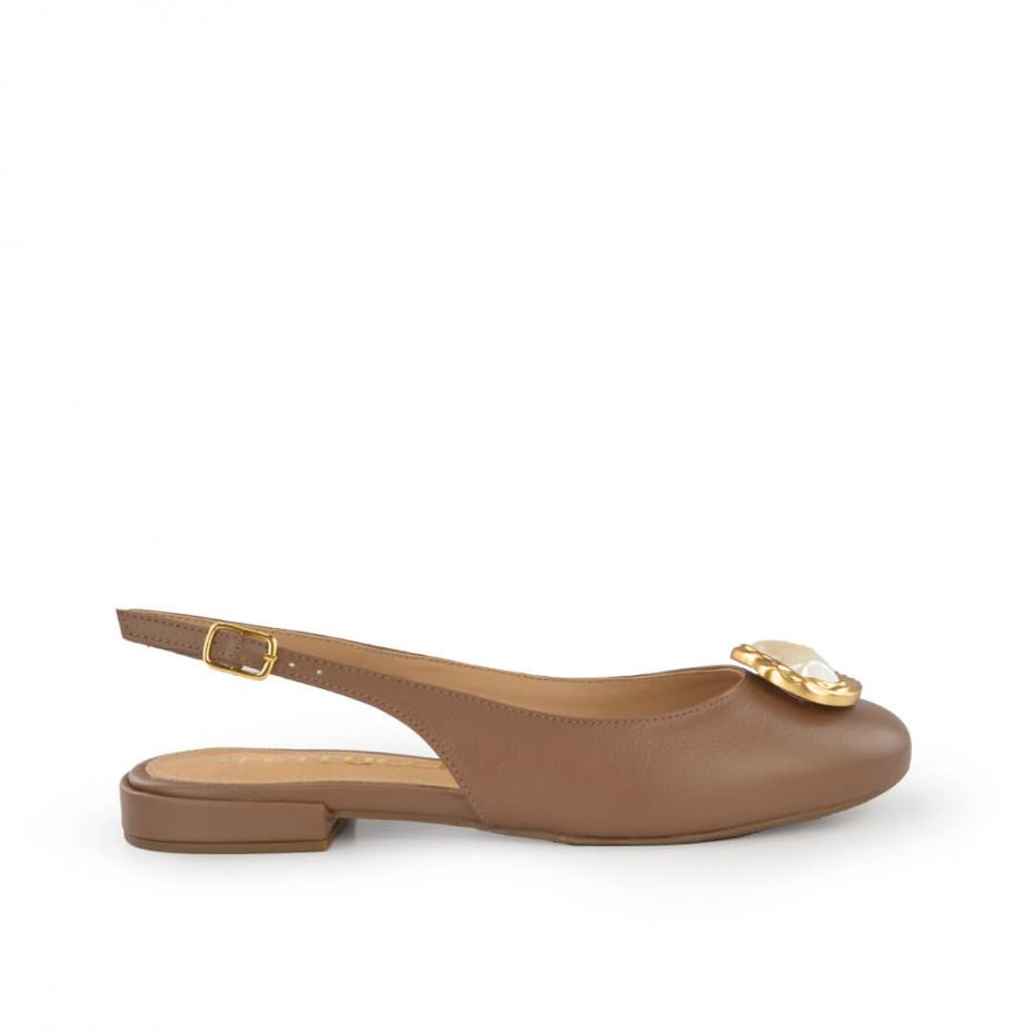 SAPATILHA SLINGBACK PÉROLA