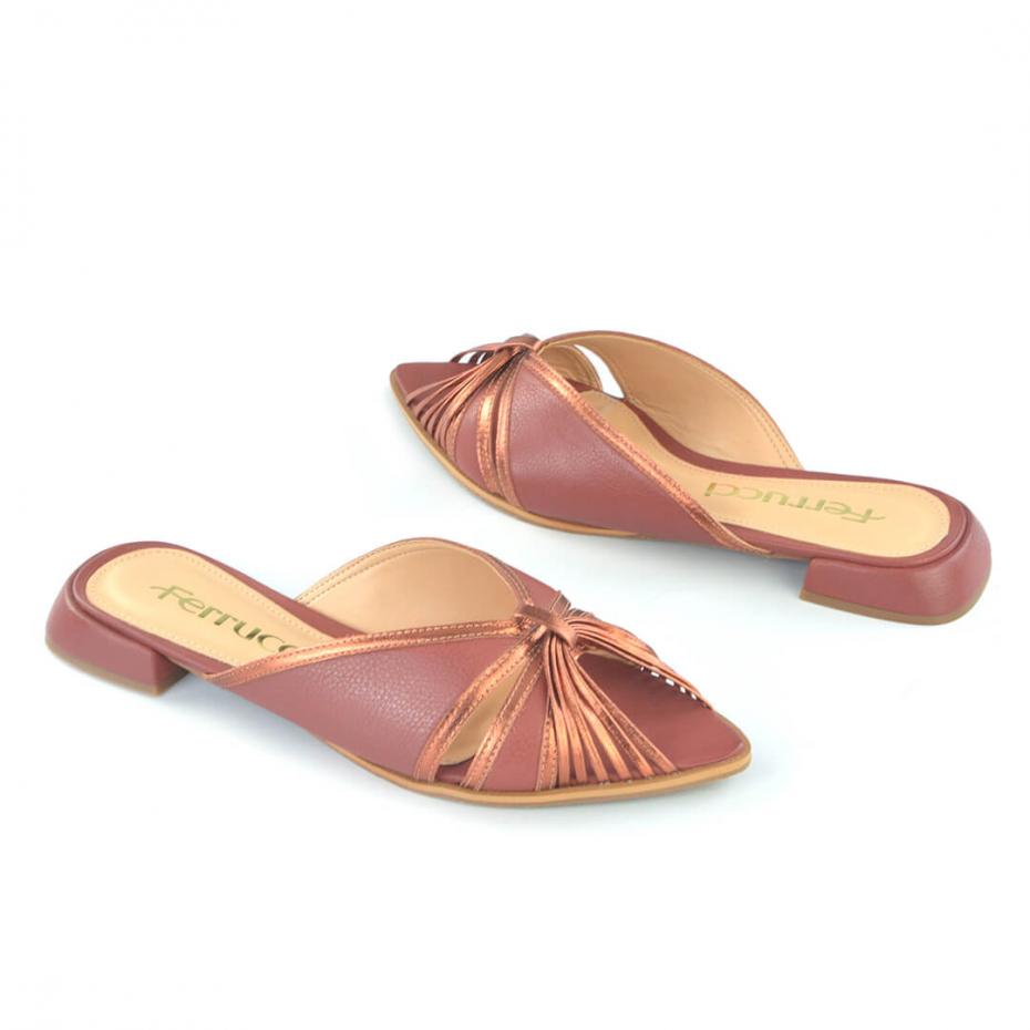 FLAT BICO FOLHA RETRÔ