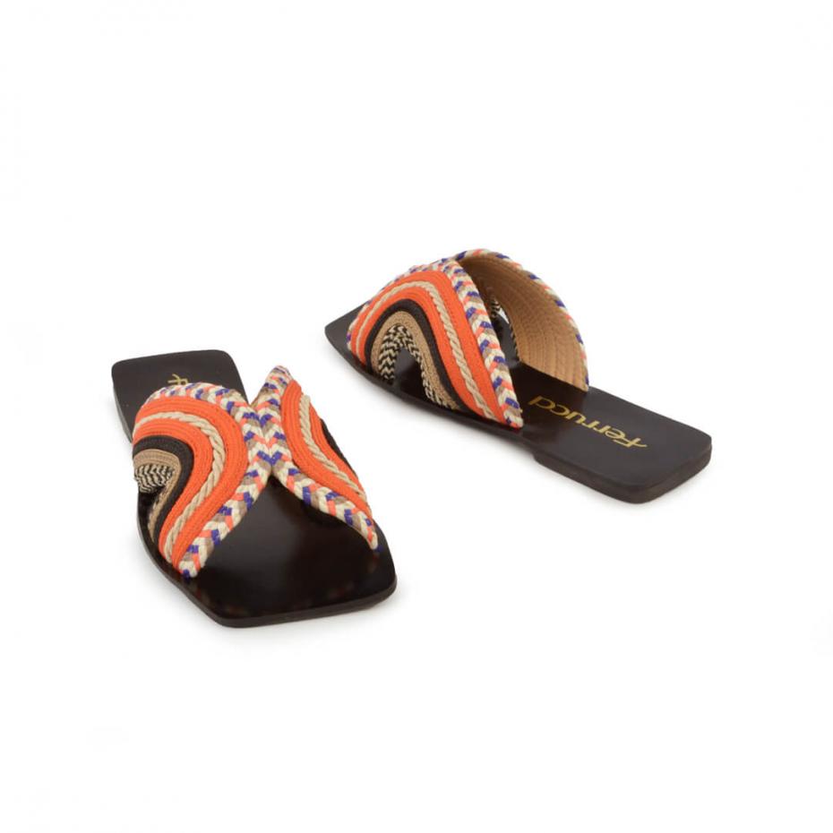 FLAT CORDÕES BICO QUADRADO