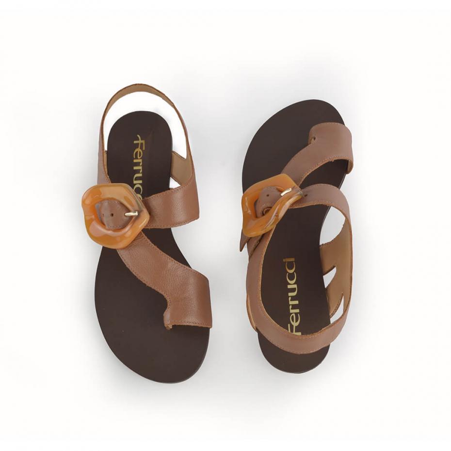 FLAT ASSIMÉTRICA FIVELA ACRILÍCA