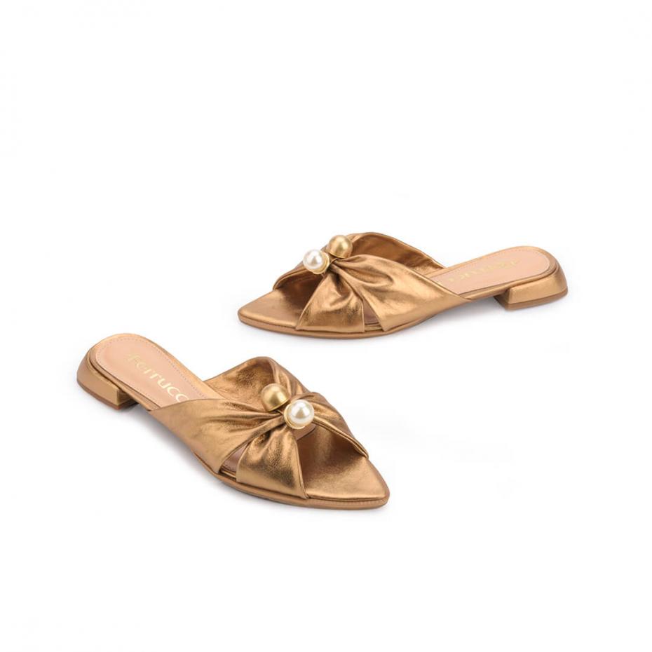 FLAT BICO FOLHA PÉROLA