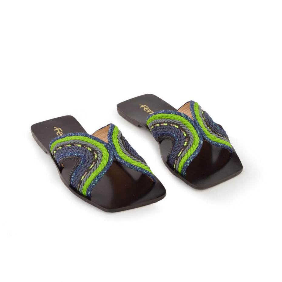 FLAT CORDÕES BICO QUADRADO