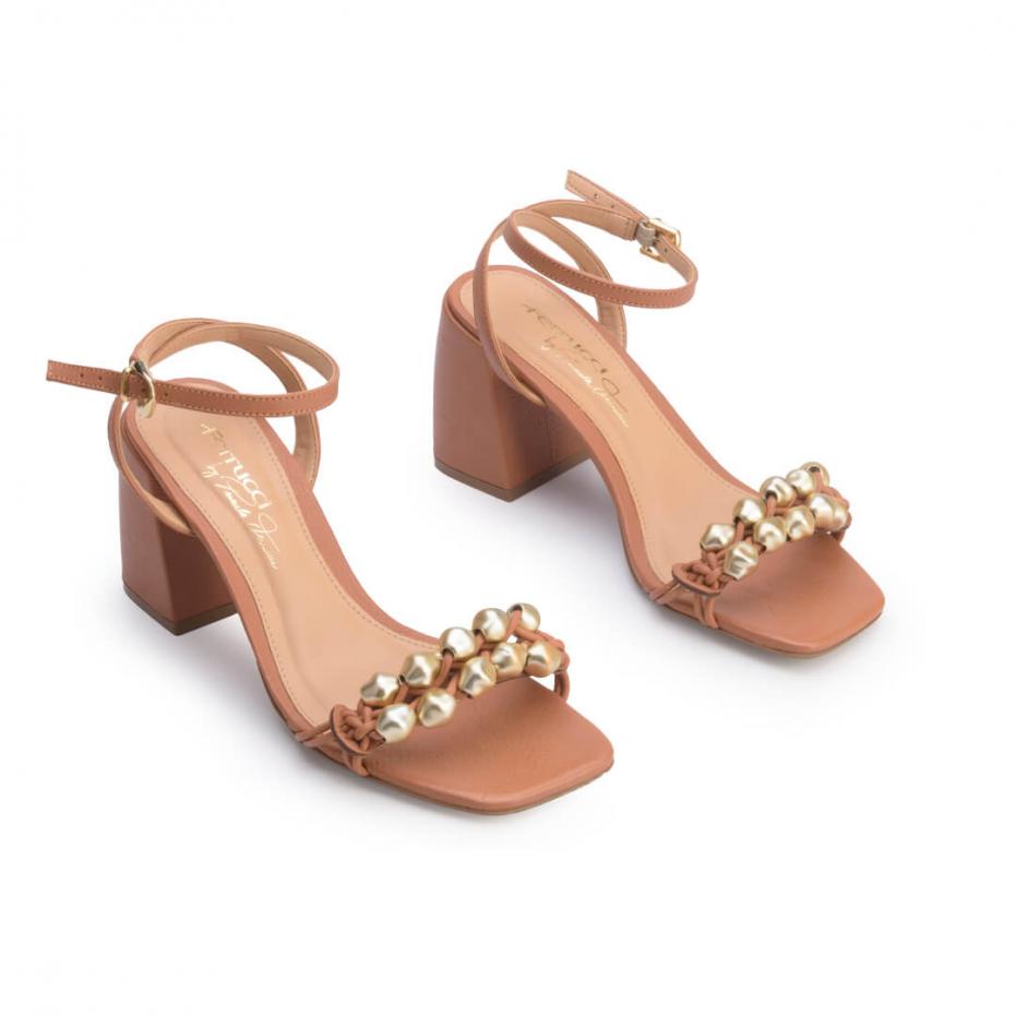 SANDÁLIA CONTAS HANDMADE