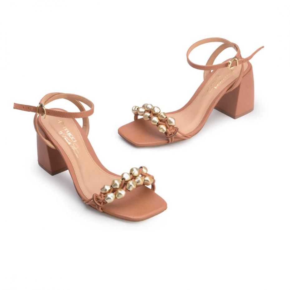 SANDÁLIA CONTAS HANDMADE