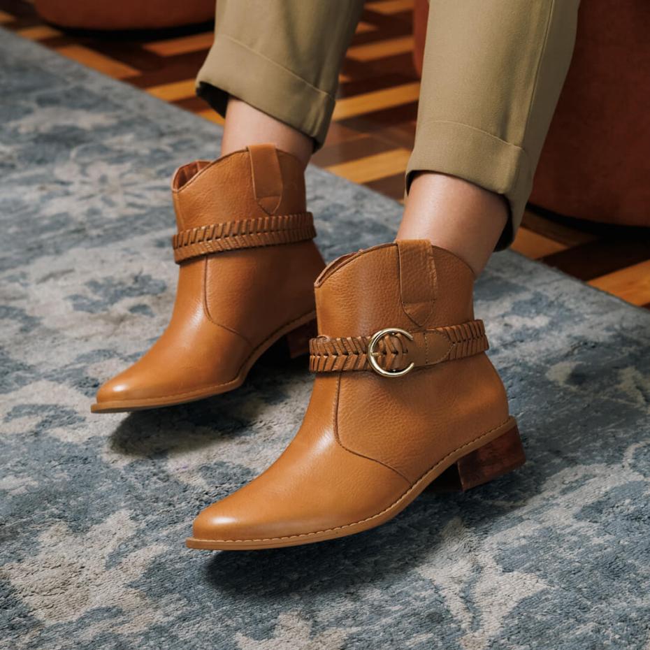 BOTA ANKLE WESTERN HANDMADE