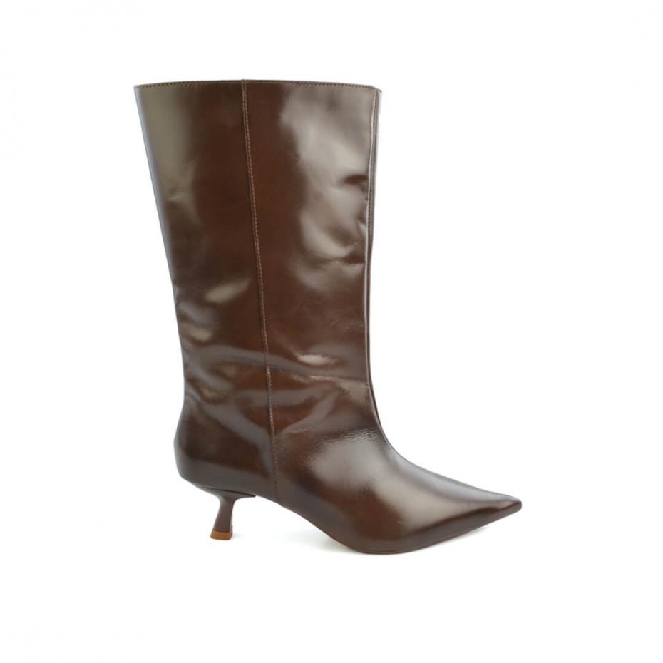 BOTA CANO MÉDIO KITTEN HEEL