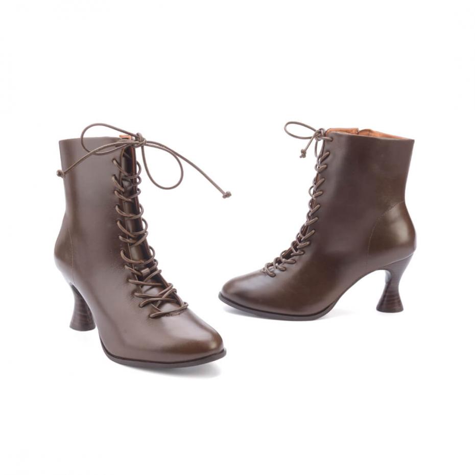 BOTA LACE-UP CANO MÉDIO