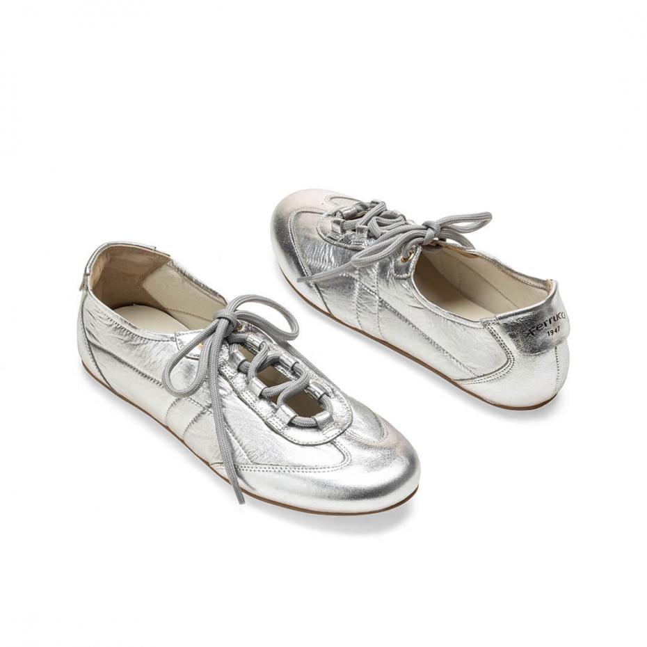 SNEAKERINA NYLON PRATA
