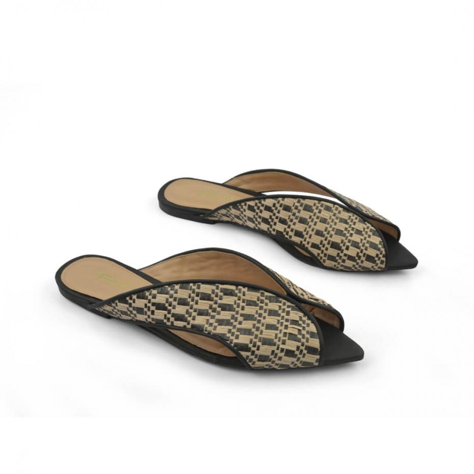 FLAT BICO FOLHA