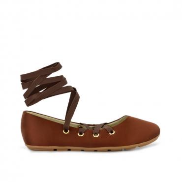 FLAT SNEAKERINA LACE UP - Código 2088-2-129