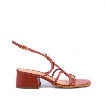 SANDÁLIA TIRAS TRANÇADAS - Código 2281-2-244