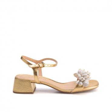 SANDÁLIA ENFEITE CONTAS - Código 2323-3-67