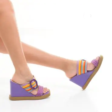ANABELA FIVELA TRICÔ COLOR