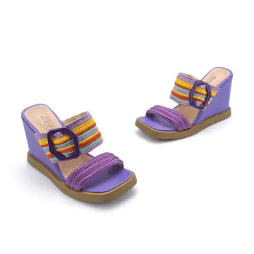 ANABELA FIVELA TRICÔ COLOR
