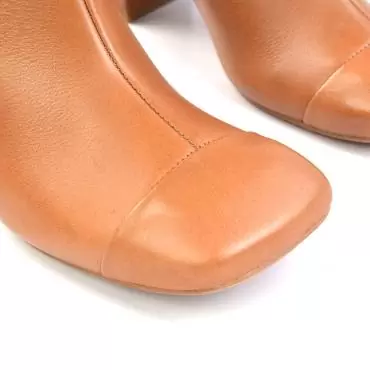 BOTA CANO MÉDIO FIVELA COURO
