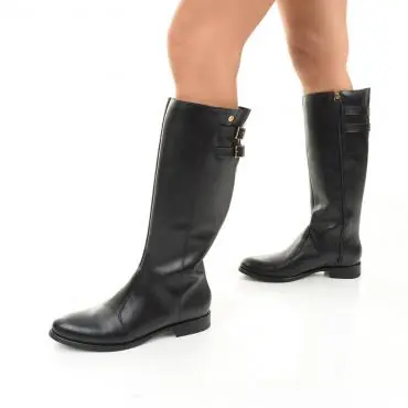 BOTA FLAT CANO ALTO FIVELAS