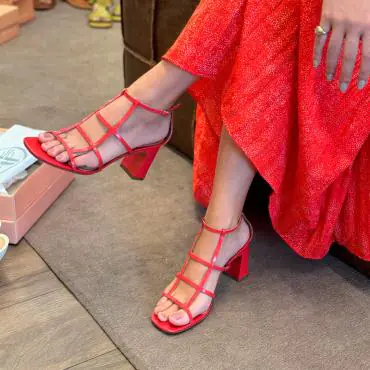 SANDÁLIA MINIMAL TIRINHAS