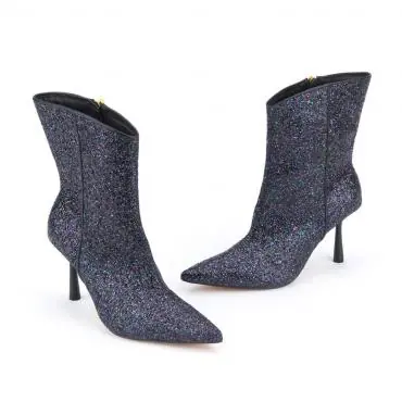 BOTA BICO FINO GLITTER