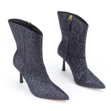 BOTA BICO FINO GLITTER
