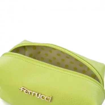 NECESSAIRE EM COURO P