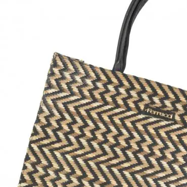 BOLSA EM PALHA QUADRADA