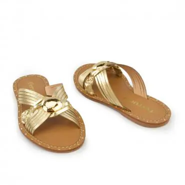 RASTEIRA SLIDE TRANÇADA METAL MARTELADO