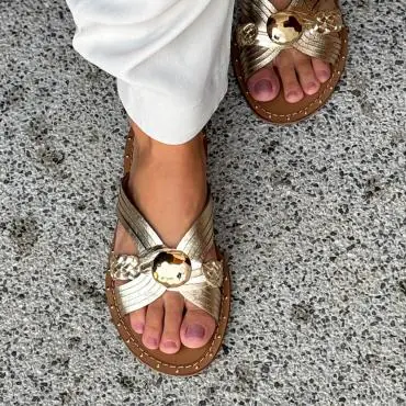 RASTEIRA SLIDE TRANÇADA METAL MARTELADO