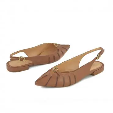 SAPATILHA SLINGBACK BICO FINO RECORTES