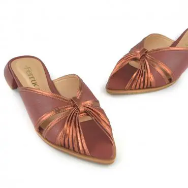 FLAT BICO FOLHA RETRÔ