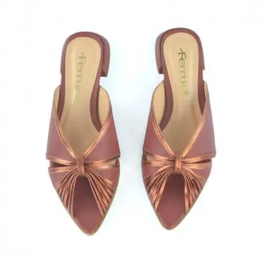 FLAT BICO FOLHA RETRÔ