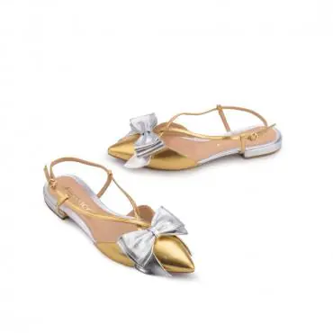 FLAT BICO FINO LAÇO METALIZADA