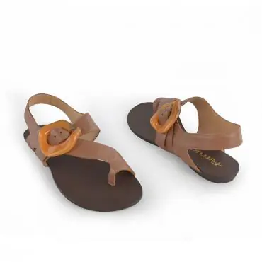 FLAT ASSIMÉTRICA FIVELA ACRILÍCA