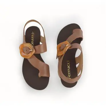 FLAT ASSIMÉTRICA FIVELA ACRILÍCA