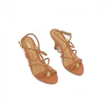 SANDÁLIA TIRAS TRANÇADAS