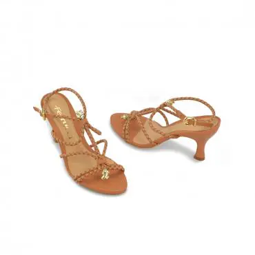 SANDÁLIA TIRAS TRANÇADAS