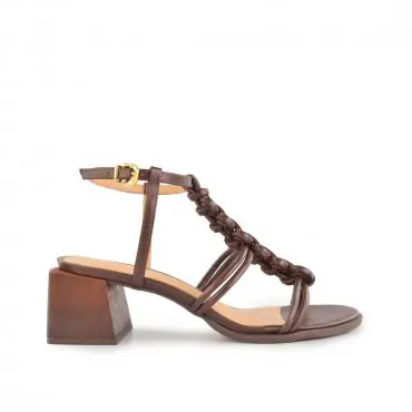 SANDÁLIA TRANÇA HANDMADE - Código 2304-8-129