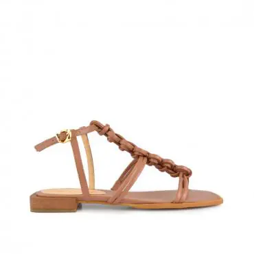 SANDÁLIA RASTEIRA TRANÇA HANDMADE - Código 2305-5-302