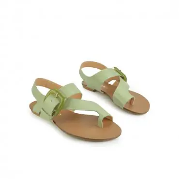 FLAT ASSIMÉTRICA FIVELA ACRILÍCA