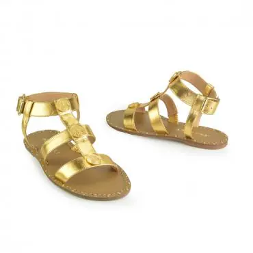 SANDÁLIA RASTEIRA MEDALHAS