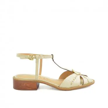 SANDÁLIA AUREA CROCO - Código 2574-9-201