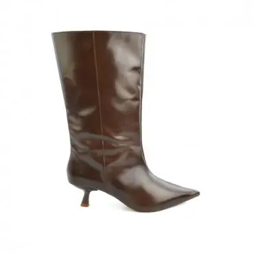 BOTA CANO MÉDIO KITTEN HEEL